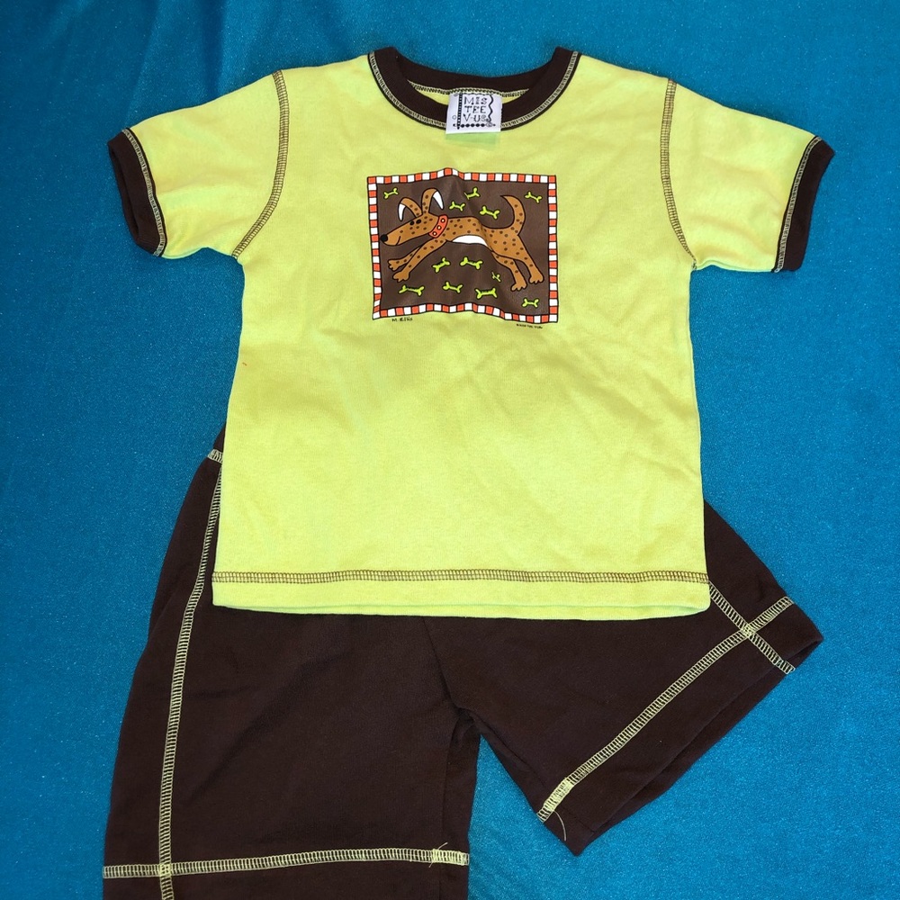 MisTeeV-Us Dog Tee & Shorts set